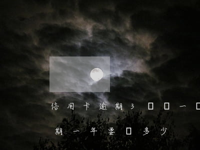信用卡逾期3萬還一萬可以嗎(3萬信用卡逾期一年要還多少)