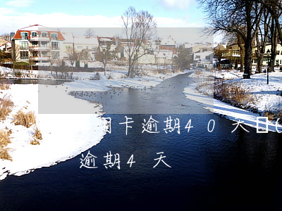 信用卡逾期40天會(huì)怎樣(信用卡逾期4天)