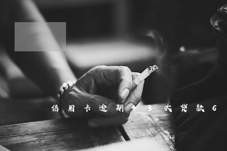 信用卡逾期43次贷款6