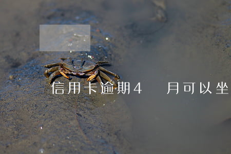 信用卡逾期4個月可以坐高鐵嗎