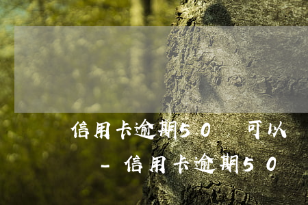 信用卡逾期50萬可以當(dāng)股東嗎-信用卡逾期50萬可以當(dāng)股東嗎知乎