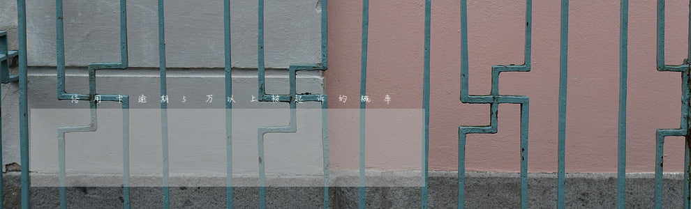 信用卡逾期5万以上被起诉的概率