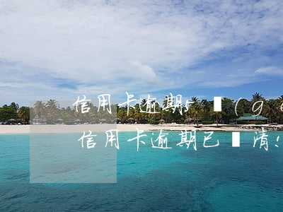 信用卡逾期5個(gè)月后還清-五年前信用卡逾期已還清!還怎么辦信用卡