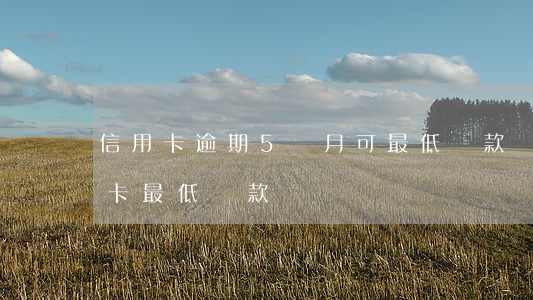 信用卡逾期5個月可最低還款嗎(逾期兩期的卡最低還款)