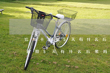 信用卡逾期5天有什么后果吗知乎-信用卡逾期5天有什么后果吗知乎