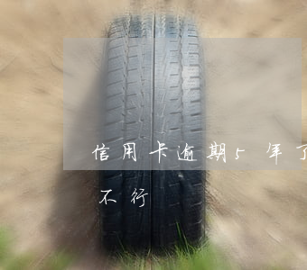 信用卡逾期5年了現(xiàn)金還款行不行