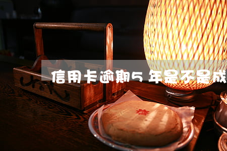 信用卡逾期5年是不是成為呆賬了