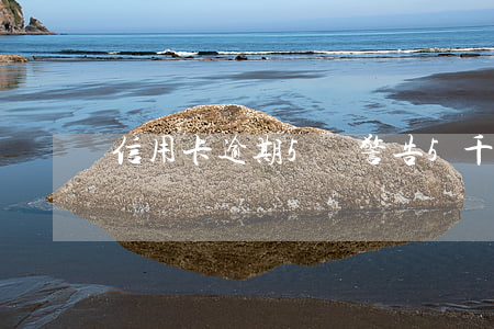 信用卡逾期5萬警告(5千塊錢信用卡逾期)