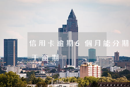 信用卡逾期6個月能分期嘛(信用卡6個月處于逾期)