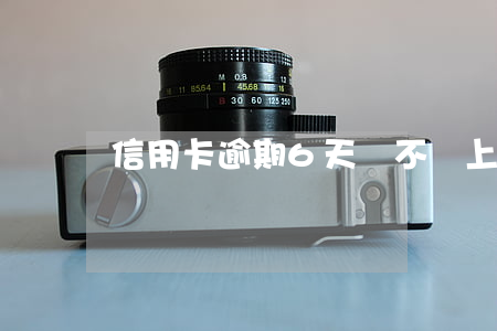 信用卡逾期6天會不會上報(信用卡5天逾期)