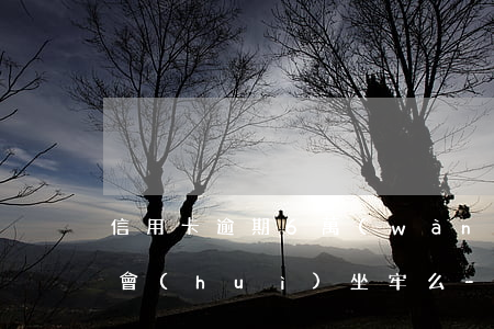 信用卡逾期6萬(wàn)3個(gè)月會(huì)坐牢么-信用卡逾期6萬(wàn)3個(gè)月會(huì)坐牢么嗎