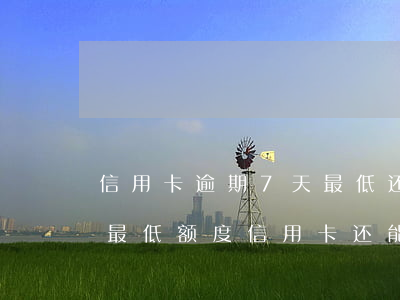 信用卡逾期7天最低还款可以吗(逾期几天还最低额度信用卡还能用吗)