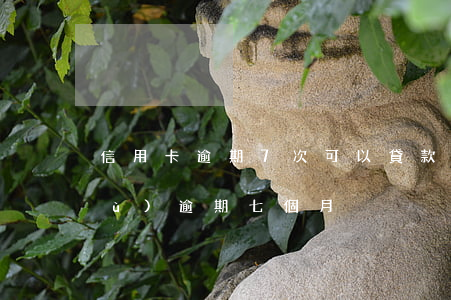 信用卡逾期7次可以貸款嗎(信用貸連續(xù)逾期七個月)