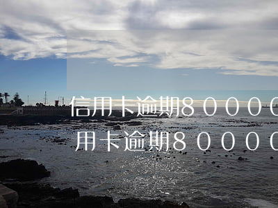 信用卡逾期80000半年有什么后果-信用卡逾期80000半年有什么后果嗎