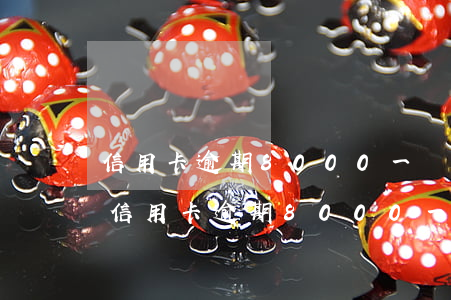 信用卡逾期8000一個(gè)月怎么辦(信用卡逾期8000一個(gè)月怎么辦啊)
