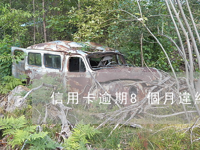 信用卡逾期8個月違約(8張信用卡全部逾期)