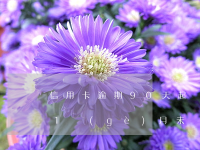 信用卡逾期90天起訴-信用卡5年逾期11個(gè)月,未發(fā)生90天內(nèi)逾期月