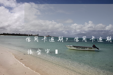 信用卡逾期9(信用卡逾期9萬多被起訴會直接坐牢嗎)
