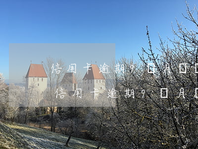 信用卡逾期9個月會強制執(zhí)行嗎(信用卡逾期9個月會強制執(zhí)行嗎怎么辦)