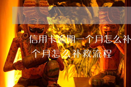 信用卡逾期一个月怎么补救-信用卡逾期一个月怎么补救流程