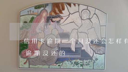 信用卡逾期一个月没还会怎样(有没有信用卡逾期没还的)
