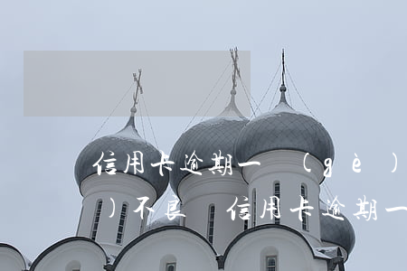 信用卡逾期一個(gè)月征信會(huì)不良嗎(信用卡 逾期 一個(gè)月)