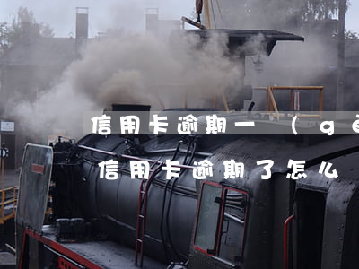 信用卡逾期一個(gè)月該怎么辦(有一張信用卡逾期了怎么辦)