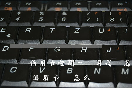 信用卡逾期一個月我該怎么辦-逾期一個月信用卡會怎么樣
