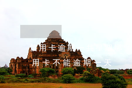 信用卡逾期一共星期(哪個(gè)銀行的信用卡不能逾期一天)