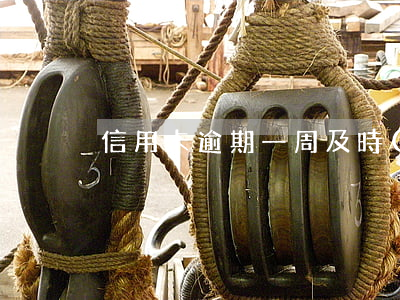 信用卡逾期一周及時(shí)還了