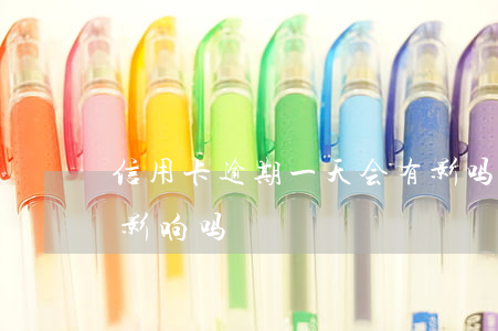 信用卡逾期一天会有影吗(信用卡逾期一天有影响吗?)