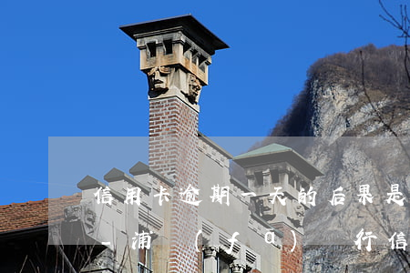 信用卡逾期一天的后果是什么浦發(fā)-浦發(fā)銀行信用卡 逾期一天