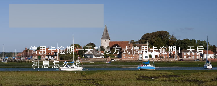 信用卡逾期一天計息方式(信用卡逾期1天后利息怎么說)