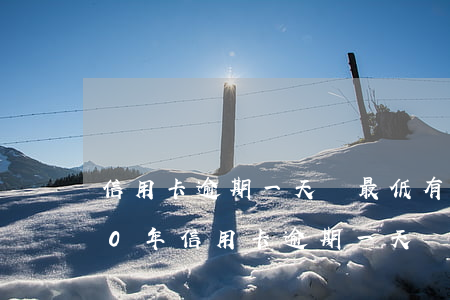 信用卡逾期一天還最低有什么影響-2020年信用卡逾期一天