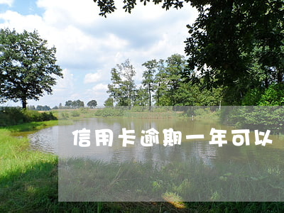 信用卡逾期一年可以開通微粒貸