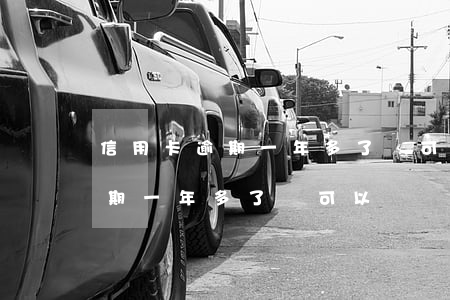信用卡逾期一年多了還可以辦嗎-信用卡逾期一年多了還可以辦嗎