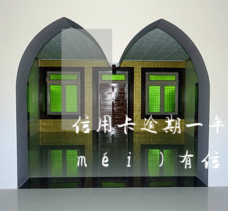 信用卡逾期一年沒(méi)怎么樣(有沒(méi)有信用卡逾期一年以上沒(méi)還的)