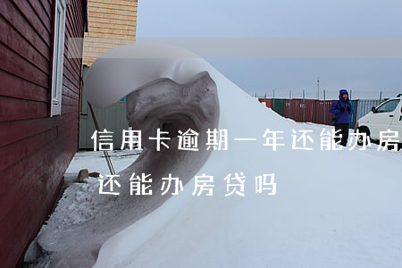 信用卡逾期一年还能办房贷(信用卡逾期一年还能办房贷吗)