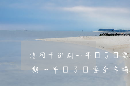 信用卡逾期一年還了還要坐牢嘛-信用卡逾期一年還了還要坐牢嘛怎么辦