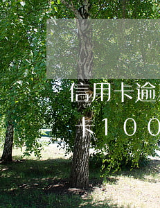 信用卡逾期一年金額50萬(wàn)(信用卡1000元逾期5年)