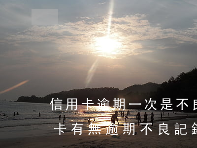 信用卡逾期一次是不良信用記錄(怎么查信用卡有無逾期不良記錄)