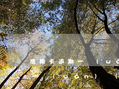 信用卡逾期一萬(wàn)立案-欠信用卡一萬(wàn)會(huì)立案嗎
