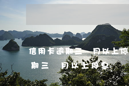 信用卡逾期三個月以上停息掛賬-信用卡逾期三個月以上停息掛賬