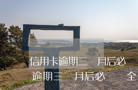 信用卡逾期三個月后必須還全額嗎-信用卡逾期三個月后必須還全額嗎怎么辦