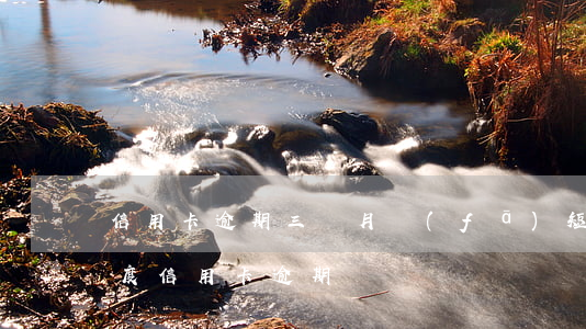 信用卡逾期三個月發(fā)短信報警(三季度信用卡逾期)