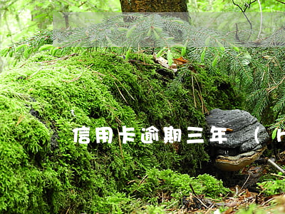 信用卡逾期三年會(huì)怎樣