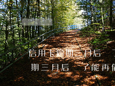 信用卡逾期三月后還了能再借嗎-信用卡逾期三月后還了能再借嗎