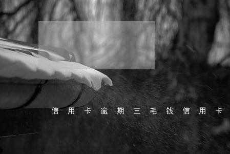 信用卡逾期三毛钱(信用卡逾期三毛钱)