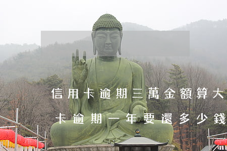 信用卡逾期三萬金額算大算小 3萬額度信用卡逾期一年要還多少錢