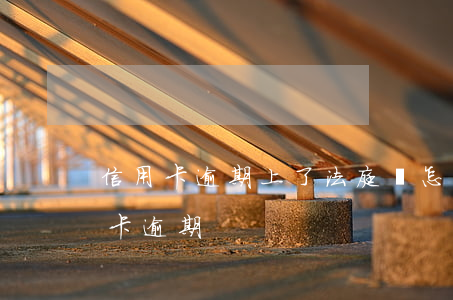 信用卡逾期上了法庭會怎樣(法院如何判信用卡逾期)